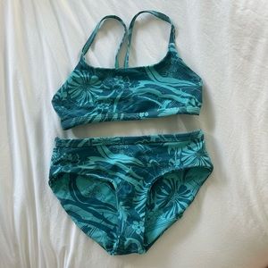 Athleta girl bikini size M/8-10